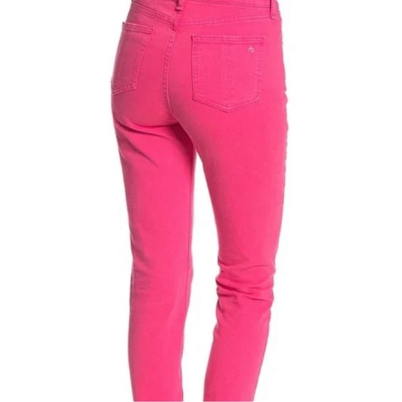 Rag & Bone Jean in Bull Pink - Picture 2 of 7